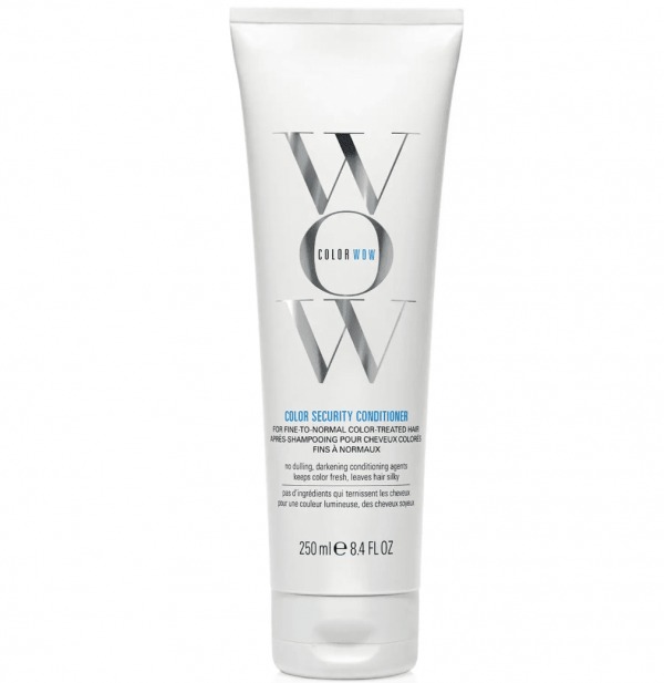 Colour security conditioner for fine to normal hair